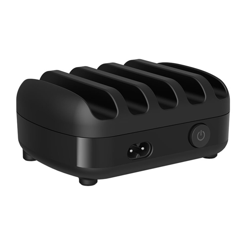 Jixopn 5-Port 40W Fast Charging Dock Station Compatible With Iphone, Ipad, Tablets, Cell Phones - Multi Usb Charger 9395123303581
