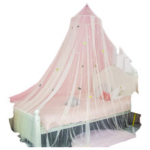 ZTGD Dome Mosquito Net Easy Installation Fine Mesh Wear Resistant Stars Princess Canopy Fluorescent Bedcover Curtain Home Supply