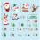 Διακοσμητικά Χριστουγεννιάτικου Δέντρου Viflosae166 τεμάχια, Αυτοκόλλητο Παραθύρου, 7