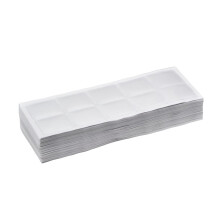 Conjunto de 100 unidades de saquinhos para guardar correntes de colar.