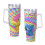 Pikachu Love Stitch 40oz H2.0 Ανοξείδωτο ποτήρι με μόνωση κενού αέρος με καπάκι και καλαμάκι 1