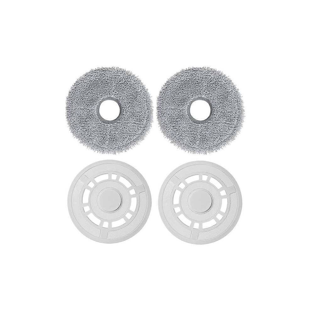 Mop Cloths with Mop Pad for Dreame L10 Ultra / L10S Pro / L10S Ultra / L10S Pro Ultra / L10 Prime [BR] As Shown