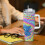 Pikachu Love Stitch 40oz H2.0 Ανοξείδωτο ποτήρι με μόνωση κενού αέρος με καπάκι και καλαμάκι 5
