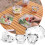 Food-Grade Foldable Tableware, Lightweight Multi-purpose Camping Bowl & Filter, Compatible with Outdoor Use 8