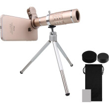 LINLIN 18x Telephoto Lens for Phone, Compatible with iPhone, Samsung Galaxy, LG, HTC, Huawei - Includes Tripod & Clip