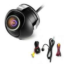 Câmera de ré 360 para carro, frontal, traseira e lateral, 1 unidade, à prova d'água, B7V5F9J6