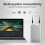 jixopn Type-C/USB 3.0 harddiskkabinet til 3,5/2,5 tommer SATA harddisk (EU-stik) 4