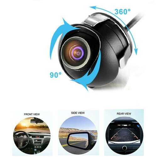Telecamera di retromarcia per auto a 360, anteriore e laterale, impermeabile, modello B7V5F9J6 1