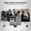 jixopn Type-C/USB 3.0 harddiskkabinet til 3,5/2,5 tommer SATA harddisk (EU-stik) 2