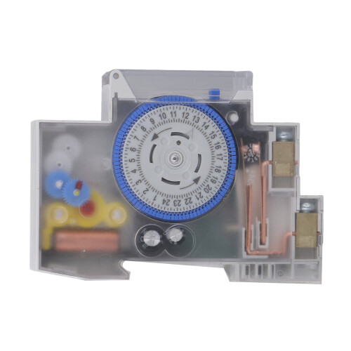 Compact 15-Minute Interval Timer 220-240V for Garden and Breeding