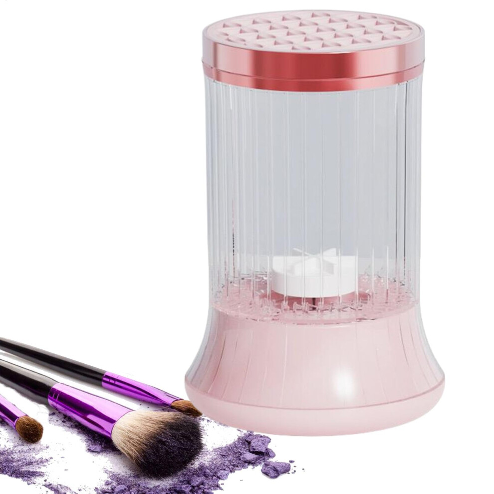Makeup Brush Cleaner Machine with Rechargeable Drying System for Cosmetic Brushes for Men and Women