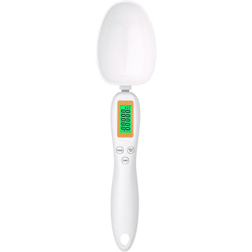 Digital Measuring Spoon, Weighing Spoon Scale 500g/0.1g High Precision with LCD Display Suitable for Kitchen Gadgets