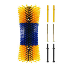 (C, Yellow) Livestock Scratch Brush Horse Scratcher Full Massage Grooming Tool for Cow Cattle Sheep Horses Pigs to Relieve Itching on Back