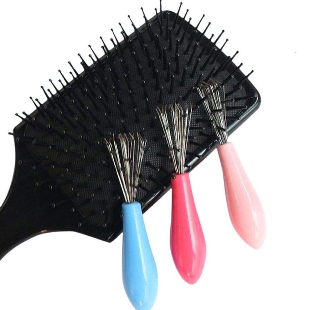 Hair Brush Cleaner with Ergonomic Handle for Quick Hair Removal and Precision Comb Cleaning Tool