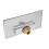 Waterfall Tub Spout G1/2 External Thread for Bathroom & Pool Wall Mount Silver 8