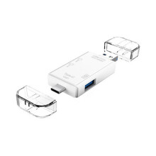 6-v-1 Multifunkční čtečka karet Mobilní počítač OTG Type-C Android TF/SD karta USB 3.0