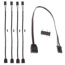 for Corsair 4PIN RGB to Standard ARGB 3-Pin 5V Adapter Connector RGB Cable 25cm