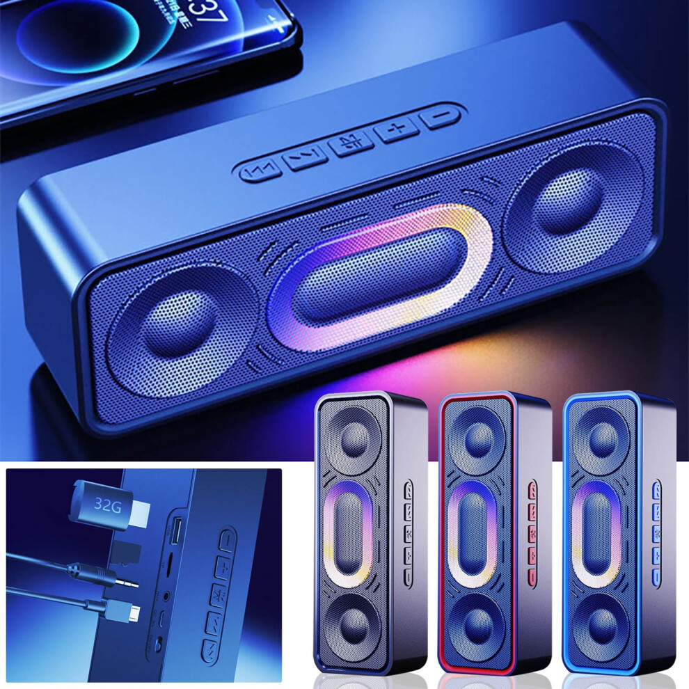 Cyber Monday Deals 2024: Viflosae Sc219 Wireless Bluetooth Speaker, Portable Mini Stereo, Compatible With All Devices 9173940132184