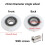 8Pcs Replacement Shower Door Roller Runner Wheels 19/23/25Mm Wheel Diameter 2