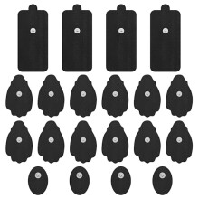 Elektrotherapiepads voor pijnverlichting, zwart