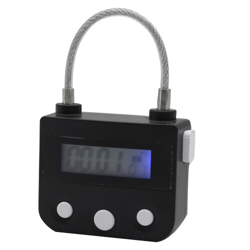 Μεταλλική κλειδαριά USB LCD οθόνη Μεταλλική ηλεκτρονική επαναφορτιζόμενη 1