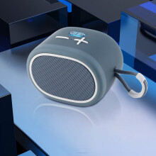 Mini alto-falante Bluetooth estéreo para ambientes externos Txmfgh - Alto-falante de áudio Bluetooth revestido em tecido com bateria de longa