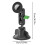 (Black1)Magnetic Phone Holder for Car Vacuum Suction Cup Stand Multi-angle Adjustable Phone Mount for Windshield Dashboard 5