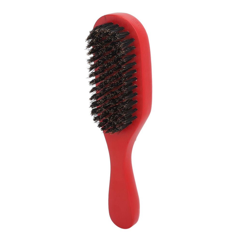 Beard Styling Brush with Gentle Nylon Bristles for Smooth Hair Oil Application and Grooming