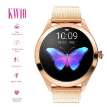 KW10 Smartwatch IP68 wasserdicht Herzfrequenz-Armband Fitness