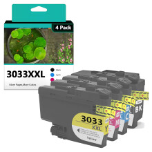 Cartuchos de tinta LC3033 de repuesto para Brother LC3033XXL. Compatibles con MFC-J995DW, MFC-J995DWXL, MFC-J815DW, MFC-J805DW y MFC-J805DWXL