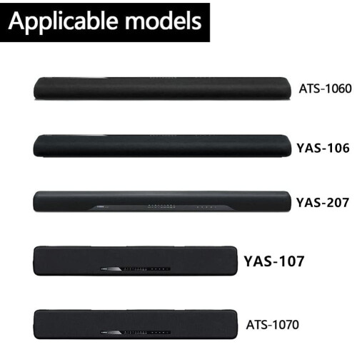 GUYUTING Βολικό Τηλεχειριστήριο για Μπάρες Ήχου YAMAHA για YAS-106, YAS-107, YAS-207 1