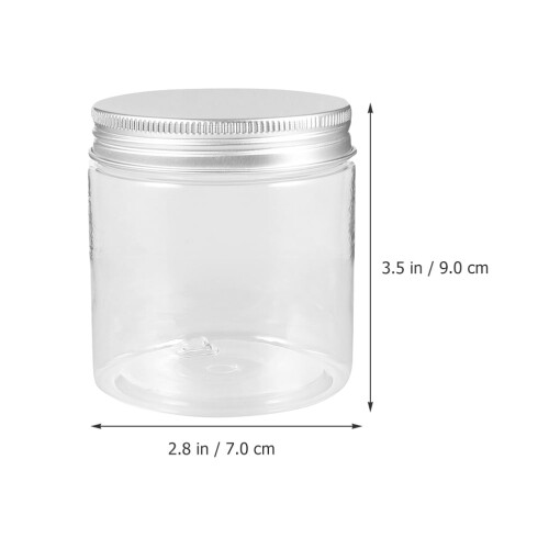Βάζα 10oz με καπάκια6 τεμάχια δοχείο σφράγισης οικιακής χρήσης διαφανές βάζο Mason με