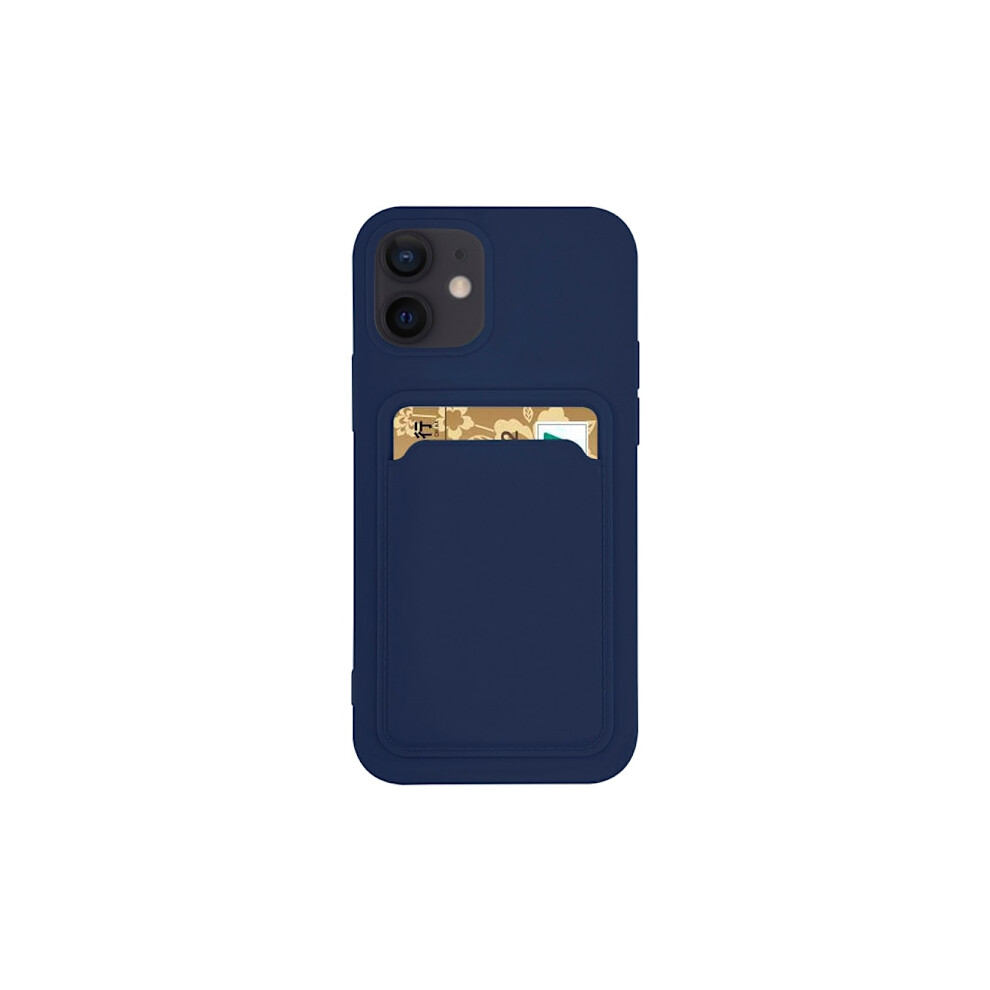 Floveme Case With Card Slot - Compatible With Iphone 12 Dark Blue 9499224618053