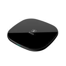 SiGN Trådlös Snabbladdare för kompatibel med iPhone och Android, 15W - Svart