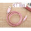 pcs 3 m USB charging cable for compatible with iphone pink 1