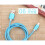pcs 3 m USB charging cable for compatible with iphone pink 6