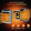 Οικιακός θερμαντήρας με ανεμιστήρα, 800w Plug-in Heater2Modes Ptc κεραμικό προστατευτικό 3