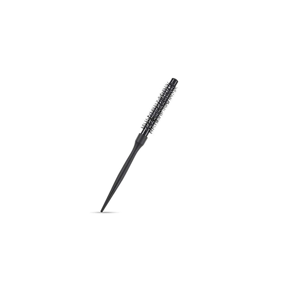 Unisex Round Hair Brush For Volume And Curl, Blow Dry Styling Comb, 14Mm Wavy Barrel For Salon Use