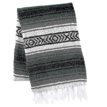 (35*215cm, B) Handcrafted Mexican Blankets Artisanal Handwoven Serape Blanket
