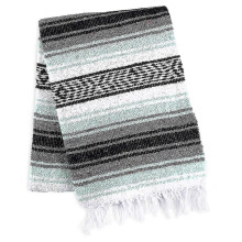 (35*215cm, A) Handcrafted Mexican Blankets Artisanal Handwoven Serape Blanket