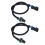 2 Stück O2-Sensor-Verlängerungskabel-Set für Corvette 2005-2013 1