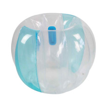 Buitenspeelgoed voor actieve spelletjes: opblaasbare PVC-stootbal met een duurzame, transparante buitenkant, speels botsspel voor het hele gezin.