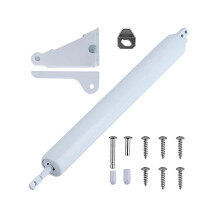 Automatic Door Closer Set with HoldOpen Window Bracket and Adjustable Closing Speed