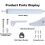 Automatic Door Closer Set with HoldOpen Window Bracket and Adjustable Closing Speed 2