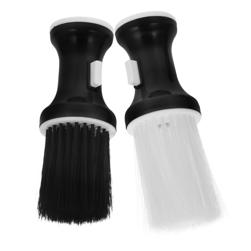 Unisex Professional Barber Neck Duster Brush With Density Soft Bristles And Ergonomic Handle