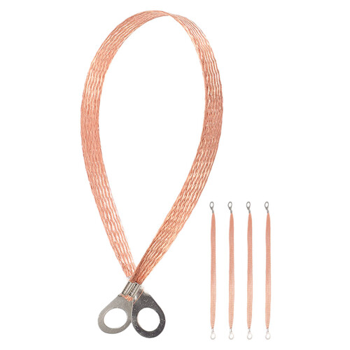 10Ud Cable De Cobre Para Conexión Tierra