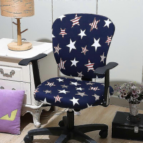 (Style 22) Computer Office Chair Universal Washable Rotating Chair Slipcovers -JA