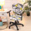 (Style 11) Computer Office Chair Universal Washable Rotating Chair Slipcovers -JA 1