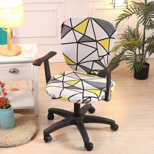 (Style 11) Computer Office Chair Universal Washable Rotating Chair Slipcovers -JA