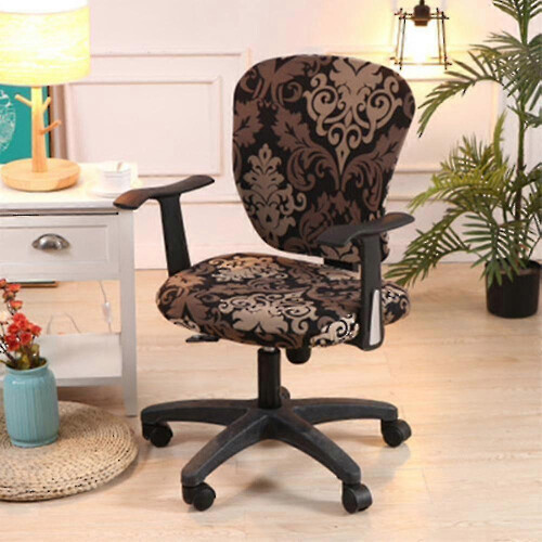 (Style 21) Computer Office Chair Universal Washable Rotating Chair Slipcovers -JA 2